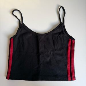 Brandy Melville Black Crop Tank Top